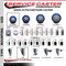 Service Caster 3'' Blue Poly Swivel 1-3/8'' Expanding Stem Caster Set 2 Total Lock Brakes, 4PK SCC-EXTTL20S314-PPUB-BLUE-2-S-2-138 - alternate 5